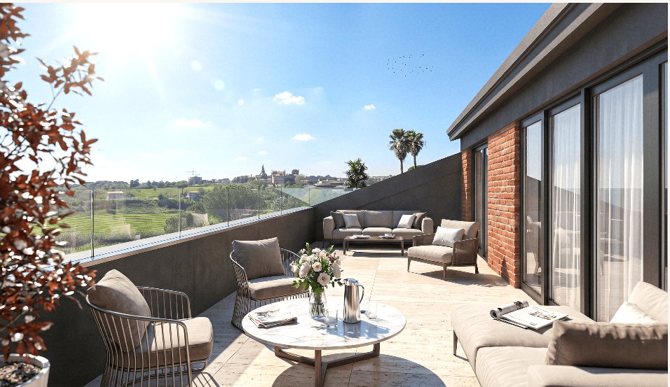 Int. 05 — Terrazza panoramica con vista su Roma