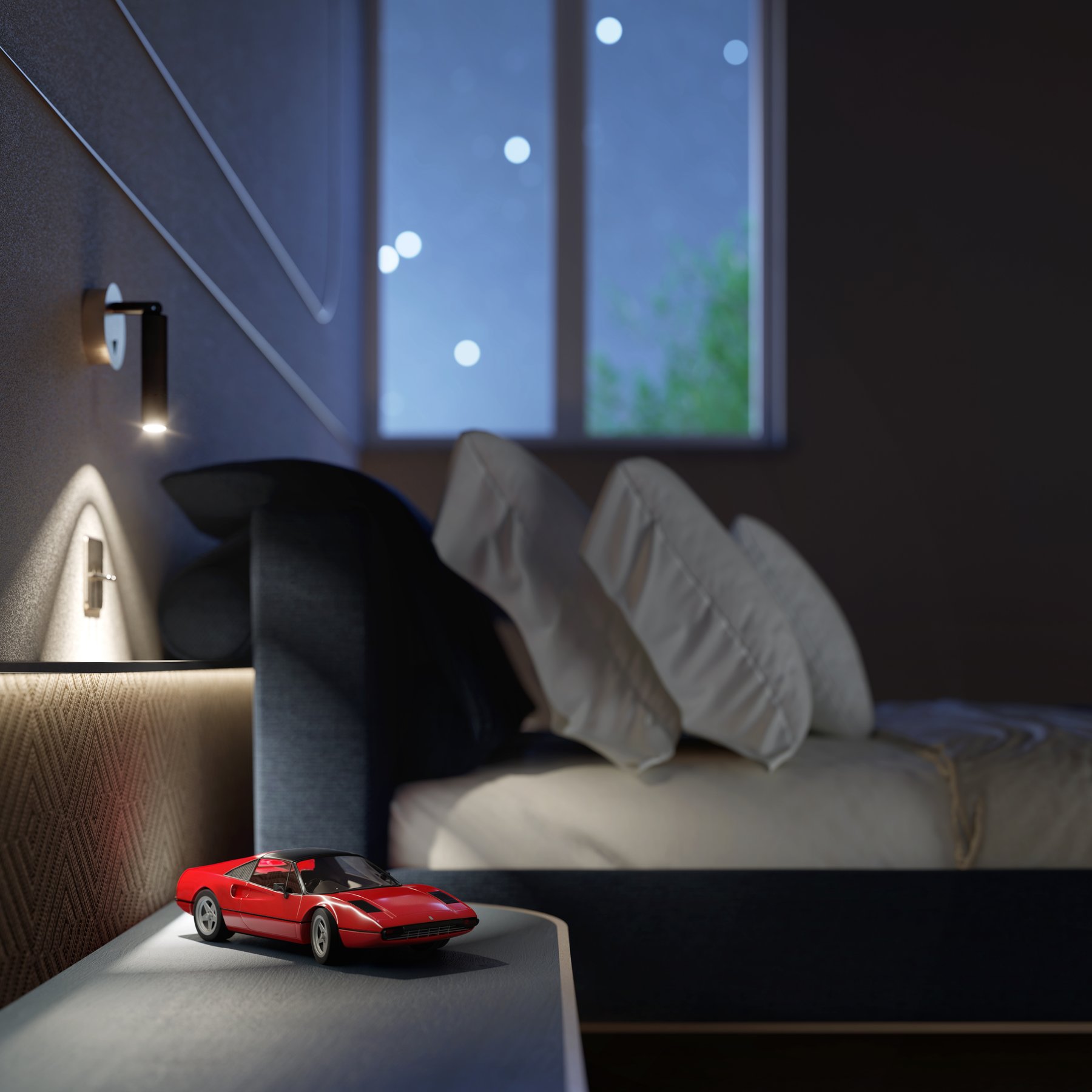 Interno 1 — Camera da letto padronale